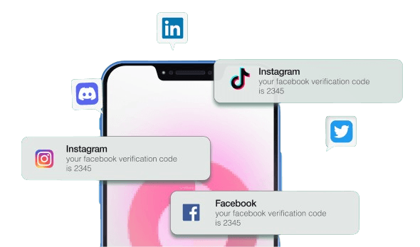 Virtual number illustration
